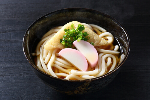 日本の食べ物うどんを英語で紹介する